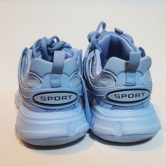 Unisex Blue MFCT BLCG Ultra Breathable Sports Sneakers Streetwear Athletic Shoes - Picture 5 of 10